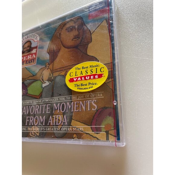 Pavarottis Opera Made Easy CD My Favorite Moments From Aida London Label Classic - Picture 2 of 6